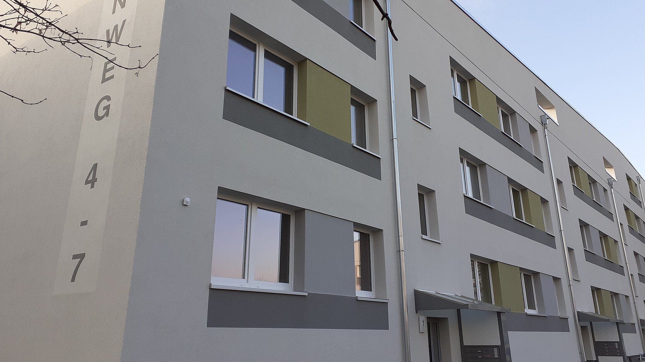 Wohnungsgenossenschaft Hettstedt Außenansicht